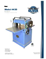 Preview for 1 page of Oliver 4430.201 M-4430 Owner'S Manual