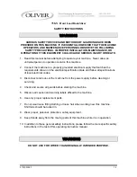 Preview for 4 page of Oliver 758-N User Operating Instructions Manual