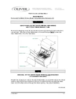 Preview for 14 page of Oliver 758-N User Operating Instructions Manual