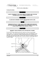 Preview for 18 page of Oliver 758-N User Operating Instructions Manual