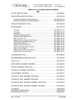 Preview for 2 page of Oliver MODEL 619-16 User'S Operating And Instruction Manual