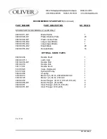 Preview for 18 page of Oliver MODEL 619-16 User'S Operating And Instruction Manual