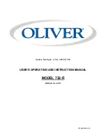 Oliver MODEL 732-R Instruction Manual preview