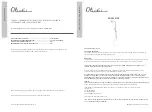 Oliveri Rome Dual Shower Installation Instructions preview