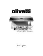 Olivetti CopyLab 200 User Manual preview