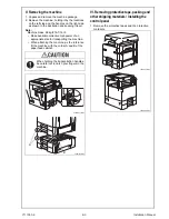 Предварительный просмотр 3 страницы Olivetti d-Color MF 220 Installation Manual