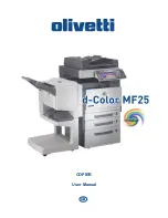 Olivetti d-Color MF25 User Manual preview