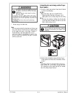 Preview for 3 page of Olivetti d-Color MF304 Installation Manual