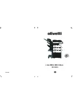 Olivetti d-Color MF350 User Manual preview