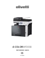 Preview for 1 page of Olivetti d-COLORMF3000 Reference Manual