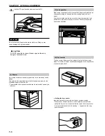 Preview for 42 page of Olivetti d-Copia 15 Operation Manual