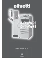 Olivetti d-Copia 23 Operation Manual preview