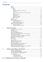 Preview for 4 page of Olivetti d-COPIA 255MF Operation Manual