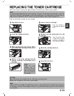 Предварительный просмотр 45 страницы Olivetti d-Copia 3501 Operation Manual