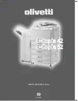 Olivetti d-Copia 42 Operation Manual preview