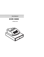 Olivetti ECR 5000 Instructions Manual preview