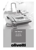 Olivetti Fax-Lab 275 User Manual preview