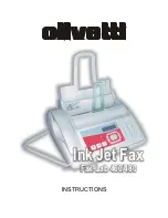 Olivetti Fax-Lab 460 Instructions Manual preview