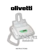 Preview for 1 page of Olivetti Fax-Lab 470 Instructions Manual