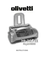 Olivetti Fax_Lab 630 Instructions Manual preview