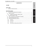 Preview for 3 page of Olivetti JS-602 Service Manual