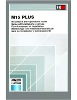 Olivetti M15 Plus Installation And Operation Manual preview