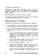 Preview for 22 page of Olivetti M15 Plus Installation And Operation Manual