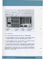 Preview for 30 page of Olivetti M24 Installation And Operator'S Manual