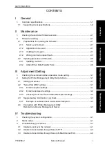 Preview for 3 page of Olivetti MF22 Service Manual