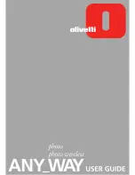 Olivetti Photo Wireless Any_Way User Manual preview