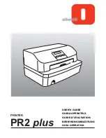 Предварительный просмотр 1 страницы Olivetti PR2 plus User Manual