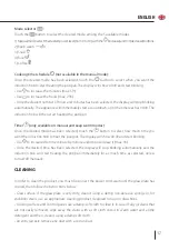 Предварительный просмотр 17 страницы OLLAS GM 08001 Instruction Manual