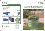 Olle 32 TALL ROUND RAISED GARDEN BED Assembly Instructions preview