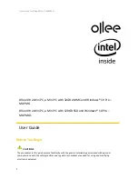 Ollee MAPMG User Manual preview