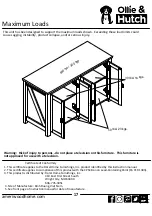 Предварительный просмотр 17 страницы Ollie & Hutch 6571846COM Manual