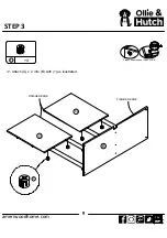 Preview for 9 page of Ollie & Hutch 6571884COM Assembly Instructions Manual