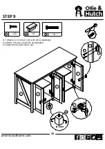 Preview for 15 page of Ollie & Hutch 6571884COM Assembly Instructions Manual