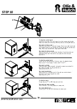 Preview for 16 page of Ollie & Hutch 6571884COM Assembly Instructions Manual