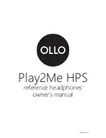 Preview for 1 page of Ollo Play2Me HPS Owner'S Manual