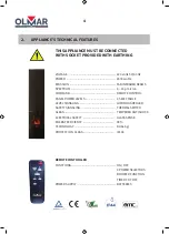 Preview for 4 page of Olmar PRELUDE Installation And Use Instructions Manual