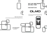 Preview for 1 page of Olmo Alpic Series Quick Start Manual