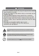 Preview for 6 page of Olmo OS-09ALP230VGF User Manual