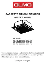 Olmo OSH-T24HRK3 Owner'S Manual предпросмотр