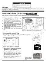 Предварительный просмотр 8 страницы Olmo UWO-08AC115V User And Installation Manual