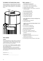 Preview for 42 page of Olsberg Pacaya Compact 23/705 Instruction Manual