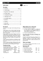 Preview for 8 page of Olsberg VITI 23/358 Instructions Manual