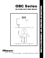 Olsen OBC Series Installation Manual And Operating Instructions предпросмотр