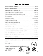 Preview for 2 page of Olsen OBC Series Installation Manual And Operating Instructions