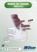 Предварительный просмотр 29 страницы Olsen Performance Gyneco Table User Manual