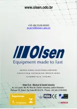 Предварительный просмотр 36 страницы Olsen PERFORMANCE TABLE User Manual